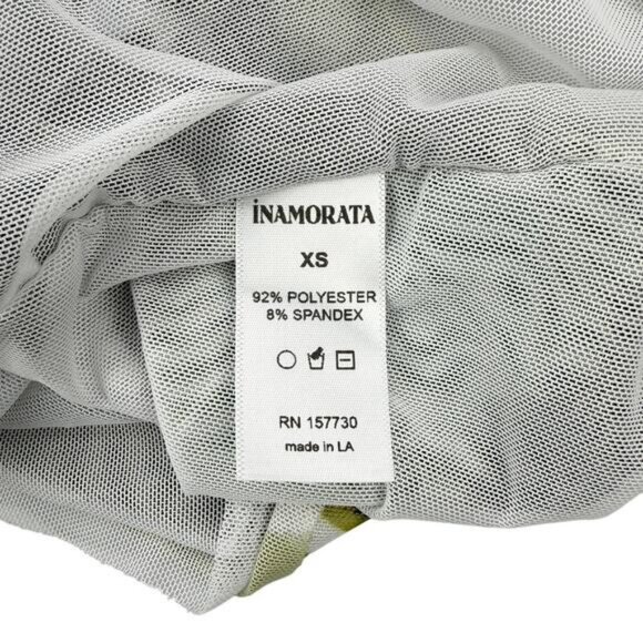 NWT iNAMORATA Vita Mesh Mini Dress Size XS - Picture 9 of 10